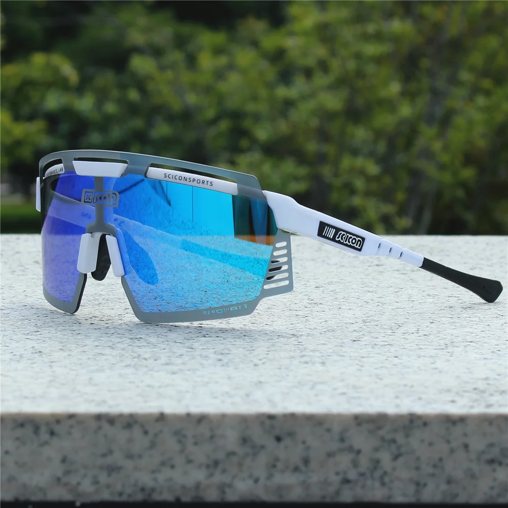 Radfahrbrillen Outdoor-Sportsonnenbrillen für Herren MTB Fahrrad Photochrome Schutzbrillen Damen Rennrad
