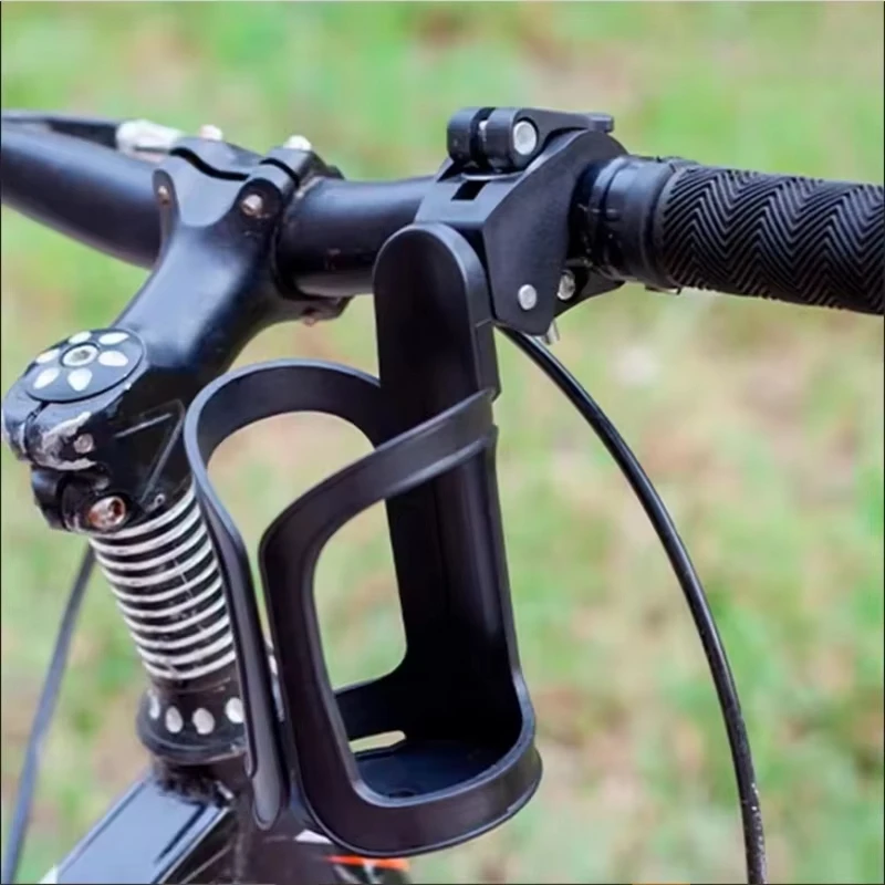 Verstellbarer Wasserflaschenhalter für Kinderwagen - 360° ° Rotierender Fahrradhäfig für Kinderwagenzubehör