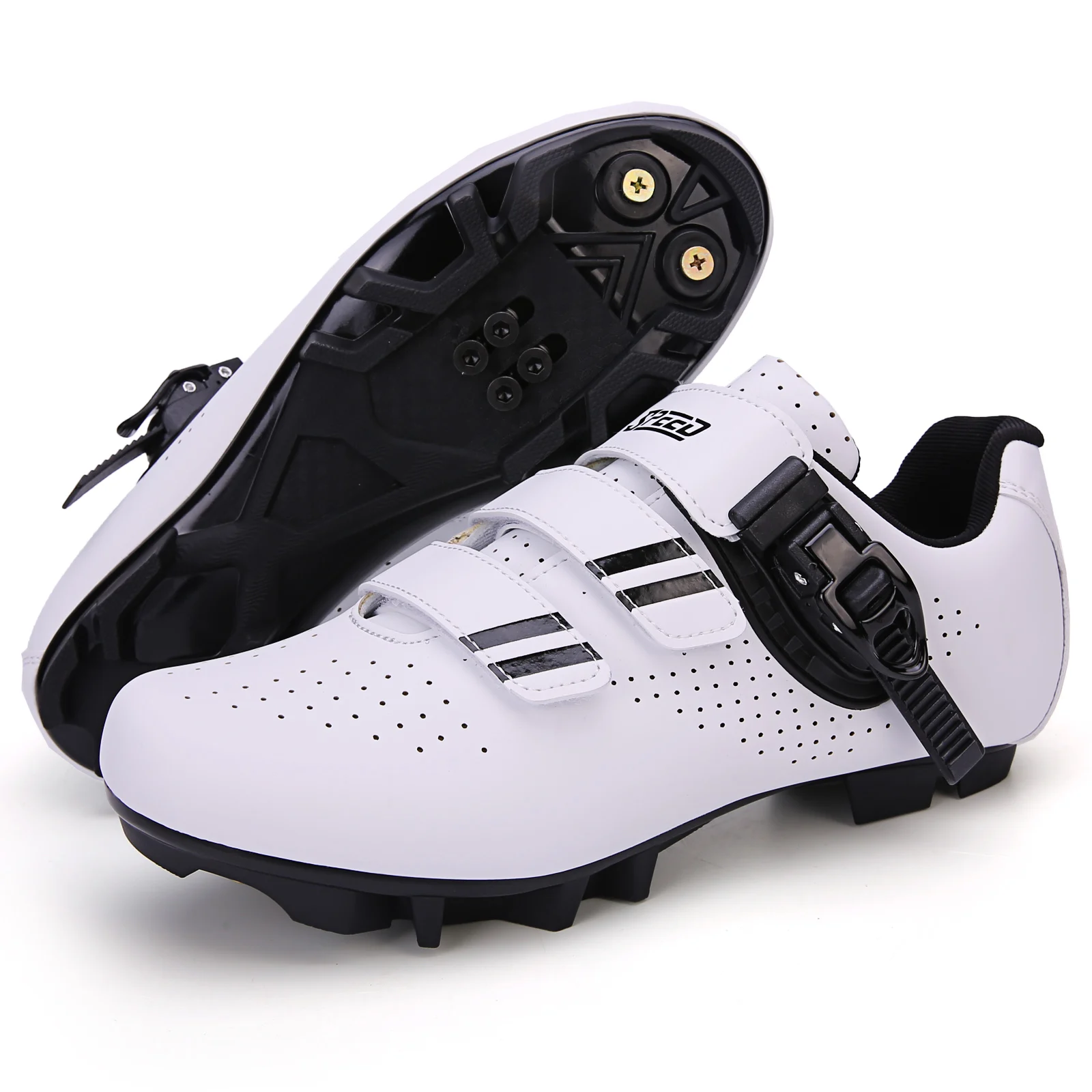 Radsport-Sneaker MTB Herren Sport Rennrad-Stiefel Flache Renn-Sneaker Trail Mountainbike-Schuhe