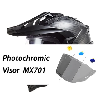 Motorradhelm Photochromatisches Visier, passend für LS2 MX701 EXPLORER Screen Helm - Ersatzteil