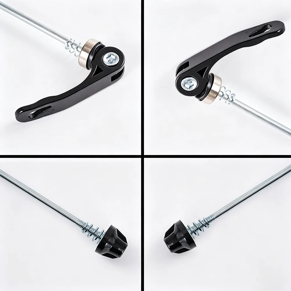 Fahrrad-Schnellspanner-Set für Vorder- und Hinterradnaben (2 Stück) – Immagine 5