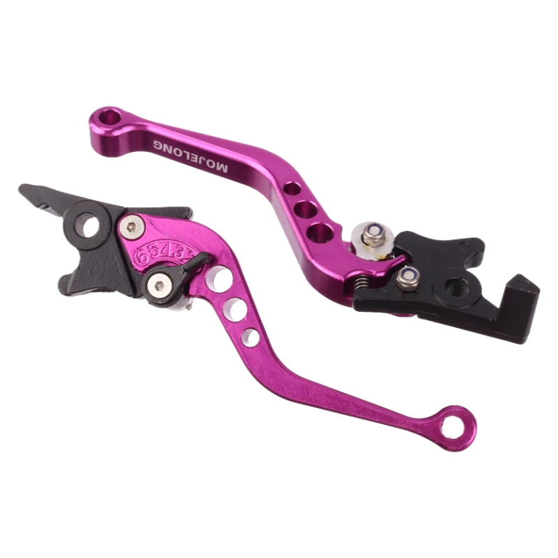 Universeller Aluminium-Motorrad- und Roller-Bremshebel, Vordere – Bild 3