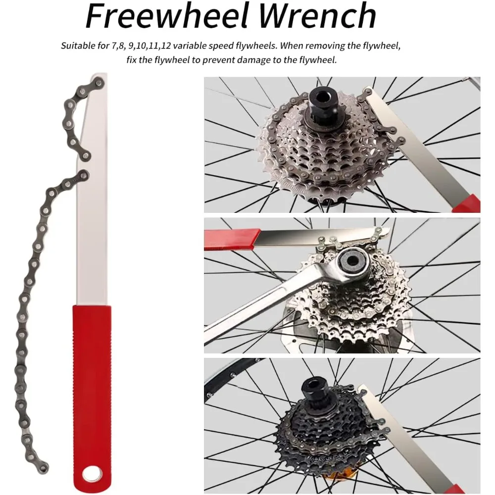 Werkzeug zum Entfernen der Fahrradkassette, 5-teiliges Werkzeugset – Image 3