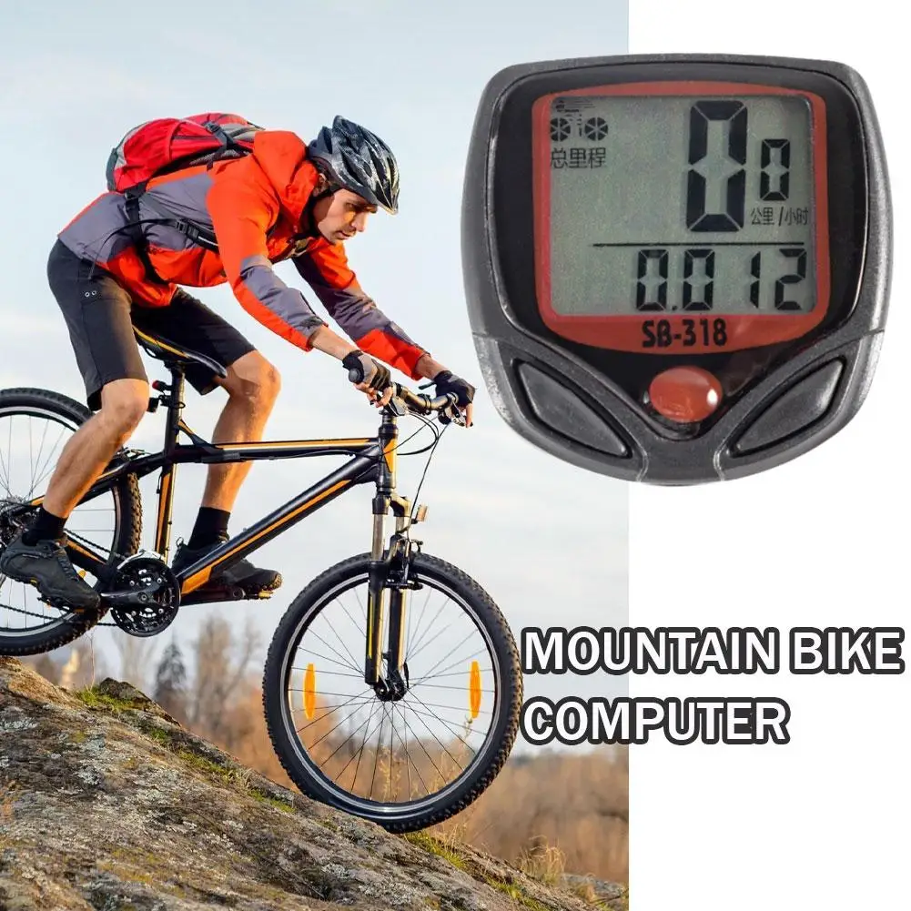 Wasserdichter Fahrradcomputer, Tachometer, Kilometerzähler, kabellos – Image 4