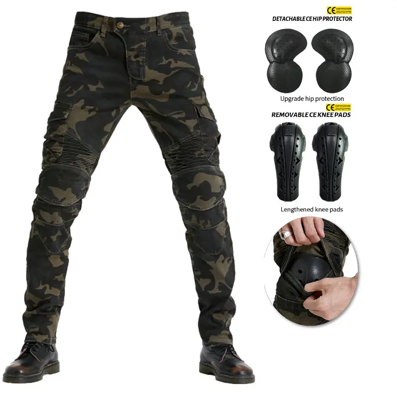 Moto Jeans Motorradhose Motorradjeans Schutzausrüstung Reiten Touring – Image 4