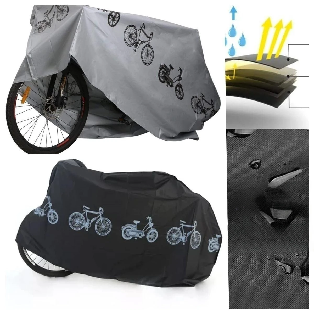 Fahrrad-Regenschutzabdeckung, wasserdicht, für den Außenbereich, Sonnenschutz, MTB-Fahrradabdeckung