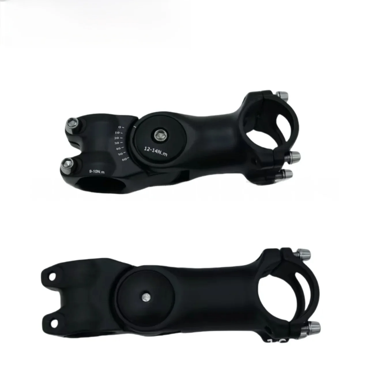 Verstellbarer MTB-Vorbau 31,8mm 90/100mm 0-60 ° Riser-Lenker aus – Image 4