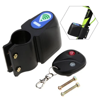 Fahrrad Drahtlose Fernbedienung Vibration Anti-diebstahl Alarm Super Laut Regendicht Einbrecher Alarm Lock