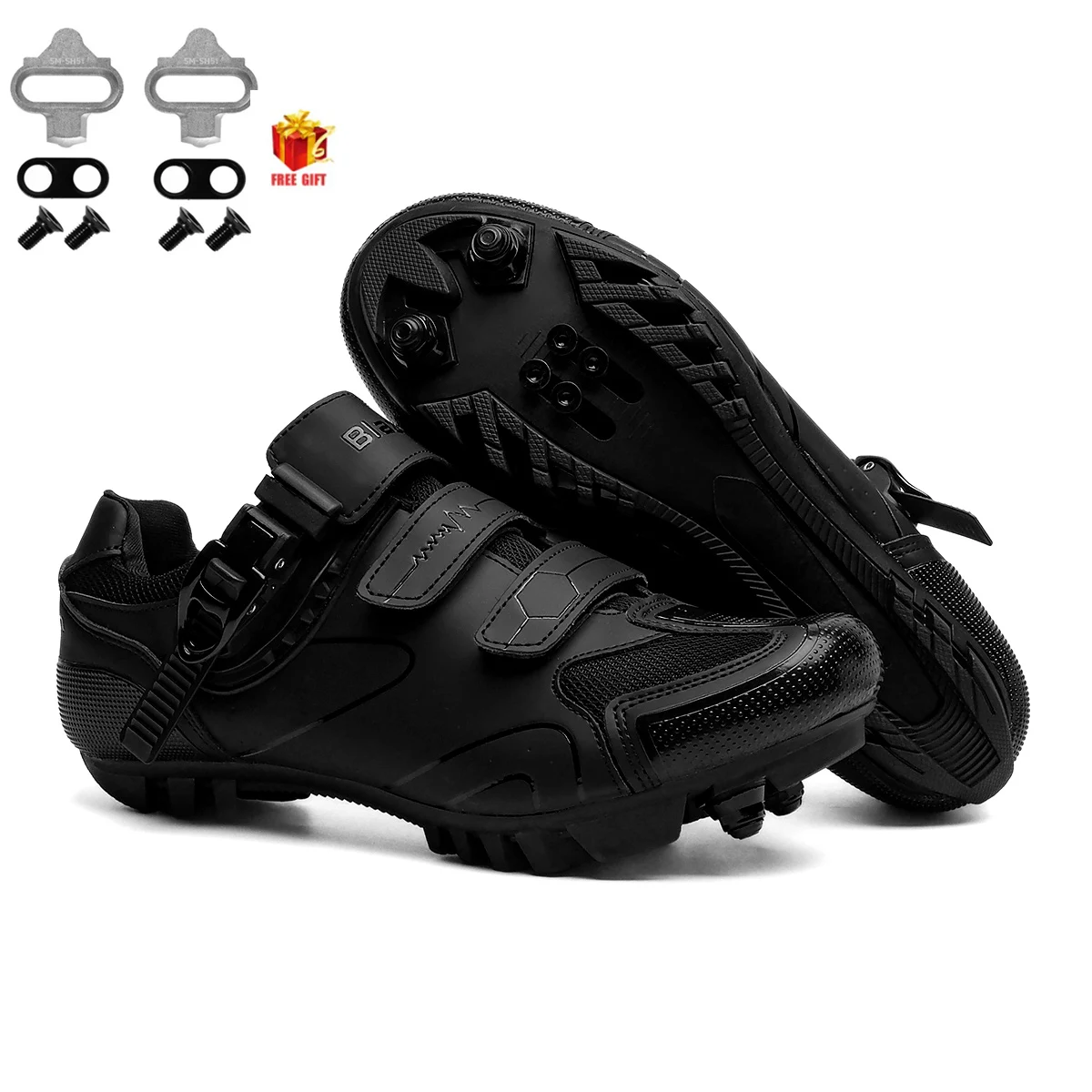 Fahrradschuhe MTB Herren Mountainbike-Schuhe Damen Rennrad-Sportschuhe – Image 3