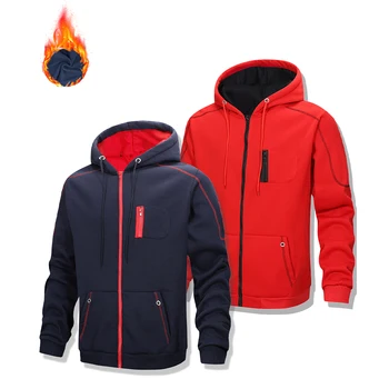 Fahrradjacke Winter Fahrradbekleidung Thermofleece Langarm Radfahren Fahrradbekleidung Wärmer Winddichte