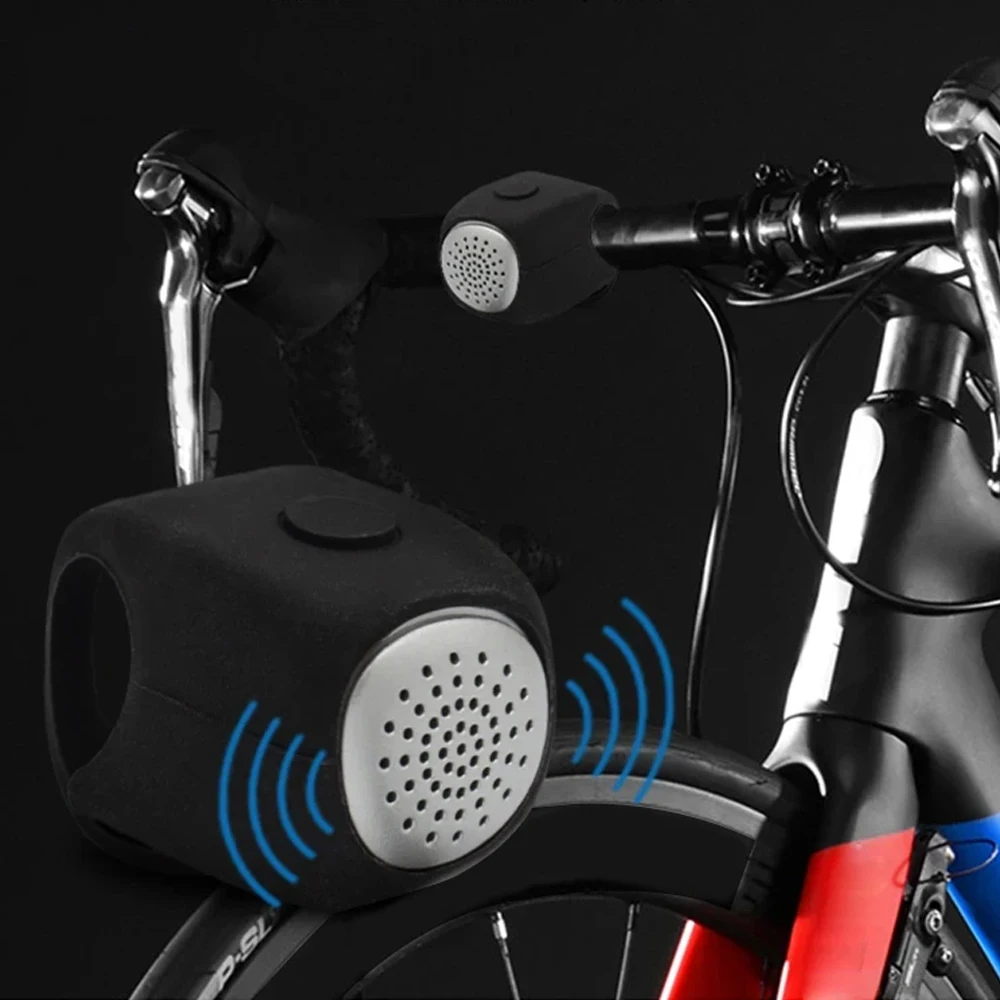 Elektrische Fahrradklingel Laute Fahrradglocke Lenkermontage – Image 5