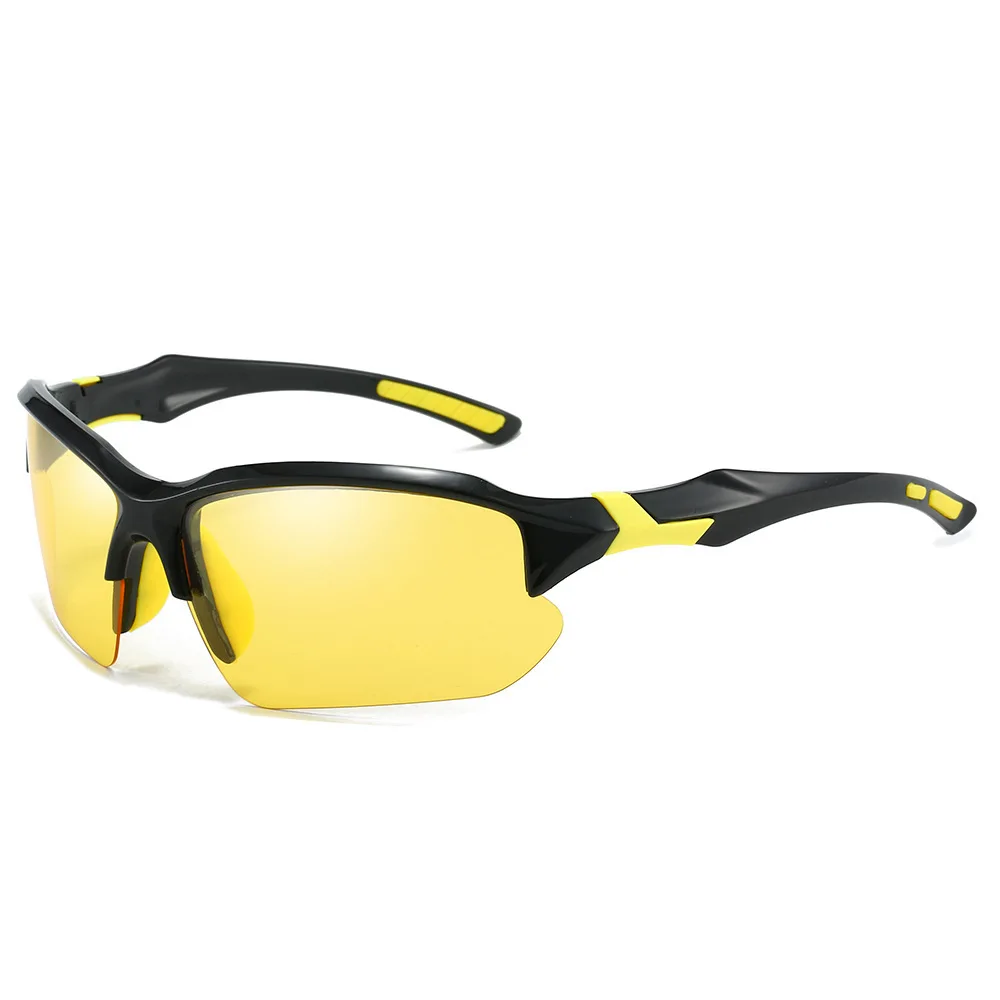 Fahrrad-Sonnenbrille für Herren Sport-Outdoor-Brille Hochauflösend – Immagine 6