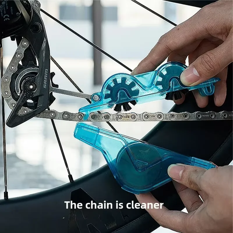 Fahrradkettenreiniger Tragbare Fahrradbürsten Waschwerkzeug Motorrad – Bild 6