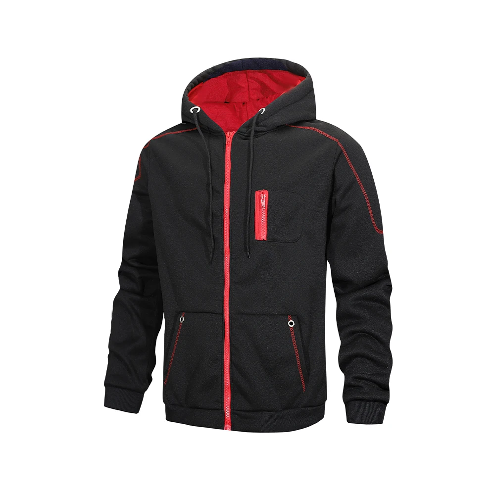 Fahrradjacke Winter Fahrradbekleidung Thermofleece Langarm Radfahren – Image 5
