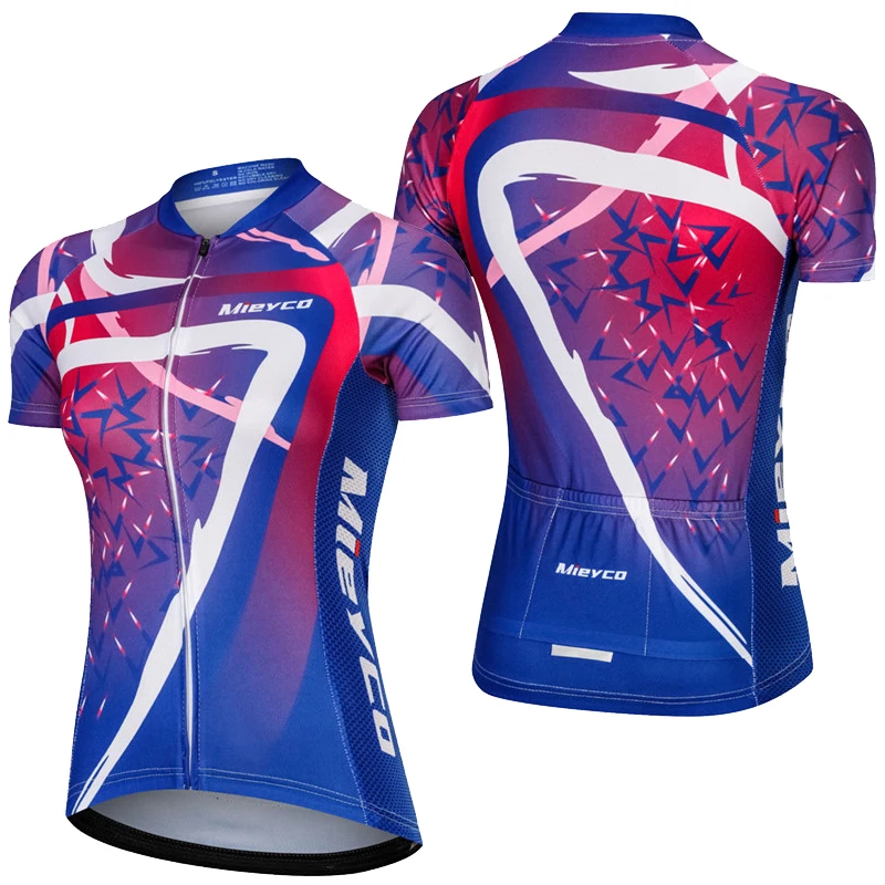 Frauen Kurzarm Radfahren Jersey Sets Sommer Radfahren Kleidung Triathlon Bib Shorts Anzug Bike Uniform Sport