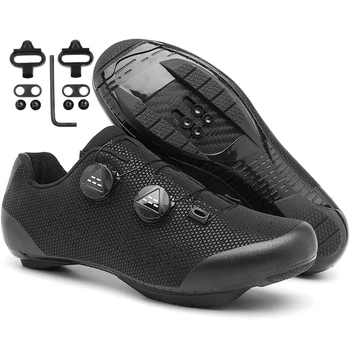 Mountainbike-Schuhe, MTB-Fahrradschuhe, Indoor-Cycling-Sneaker, Speed-Lock-Flachpedal-Schuhe, Rennschuhe