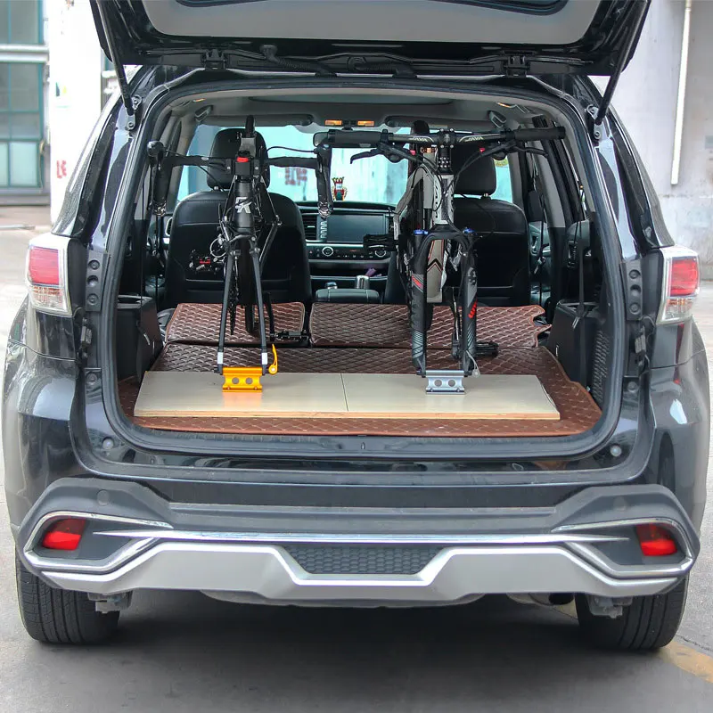 Fahrrad-Dachträger mit Schnellverschluss, Gabelhalterung aus – Image 5