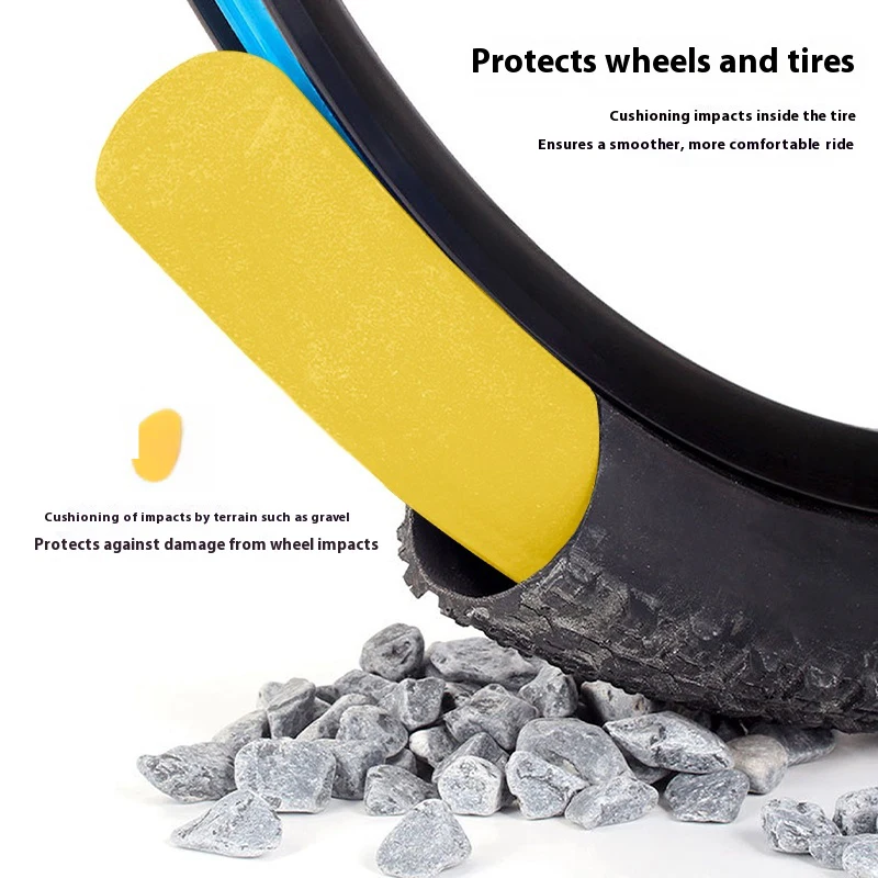 Fahrrad Reifen Einsätze Tubeless Reifen Schutz Verhindern Verletzungen – Image 4