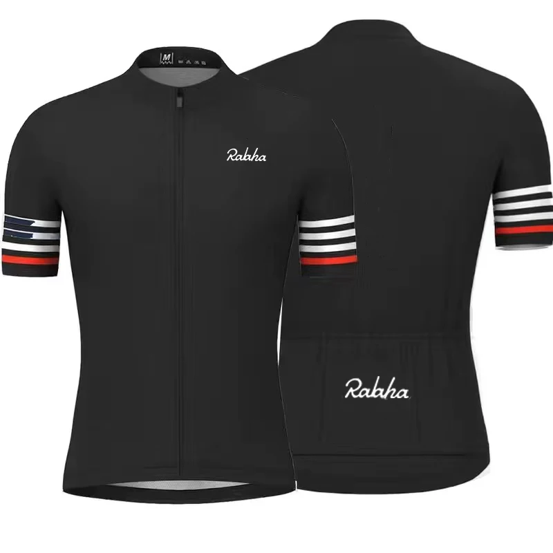 Top-Shirt für Radfahrer, Fahrradbekleidung, Herren-Sommer-Kurzarm-Radtrikot, 4 Farben, atmungsaktiv