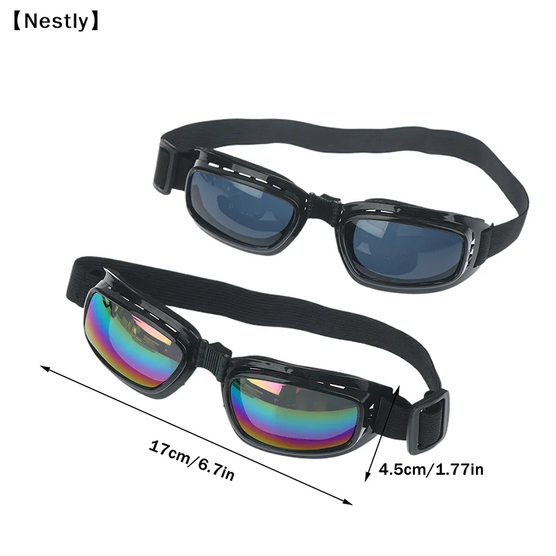 Schutzbrille, Motorradbrille, faltbare Brille, beschlagfrei – Immagine 6
