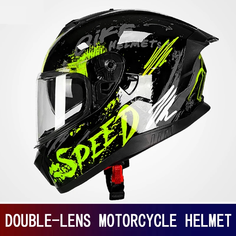 Motorradhelm für Herren, Integralhelm für Damen, Elektroauto-Lieferhelm, ECE/DOT Universeller Helm für Alle
