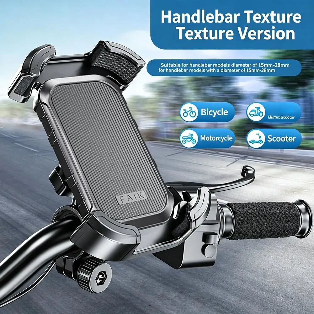 Fahrrad-Handyhalterung Motorrad-Handyhalter Lamicall – Immagine 5