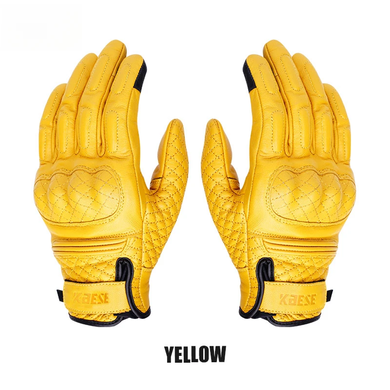 Winter wasserdichte Motorradhandschuhe Lederhandschuhe thermische – Bild 6