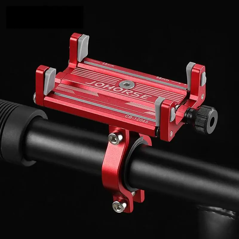 Fahrrad-Handyhalter aus Aluminiumlegierung mit Vier-Klauen-Befestigung – Image 4
