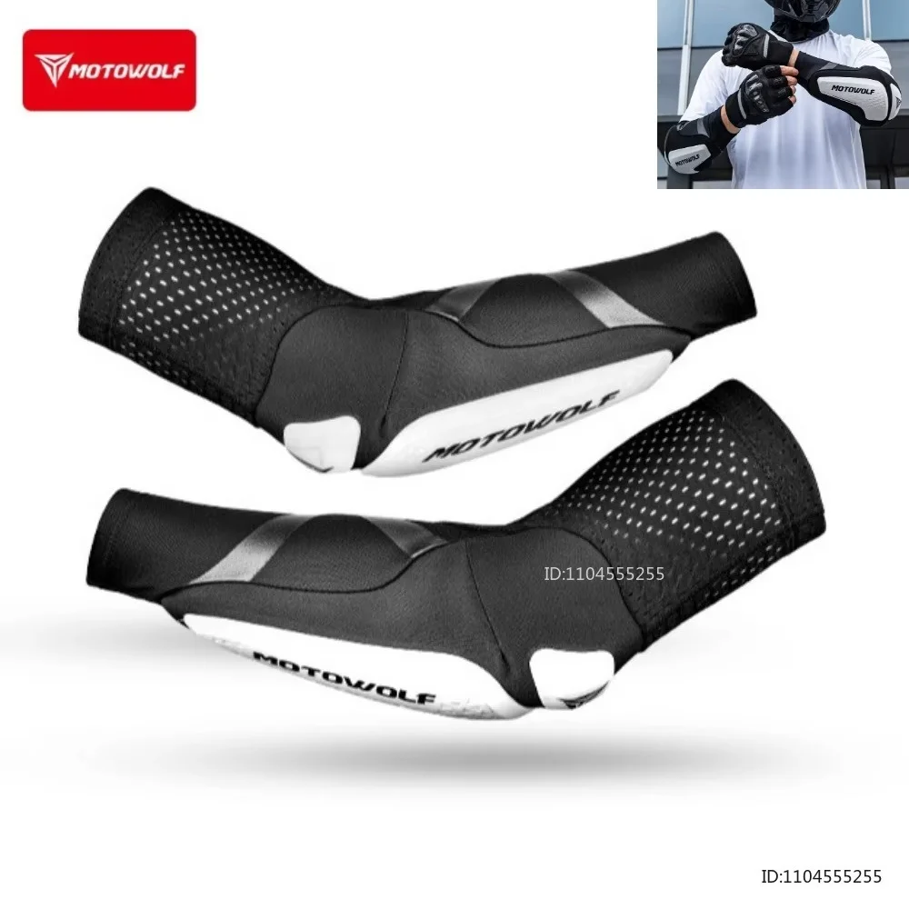 Elastische, atmungsaktive Armstulpen für Motorrad, MTB, Radfahren, Motocross, Motorradfahrer