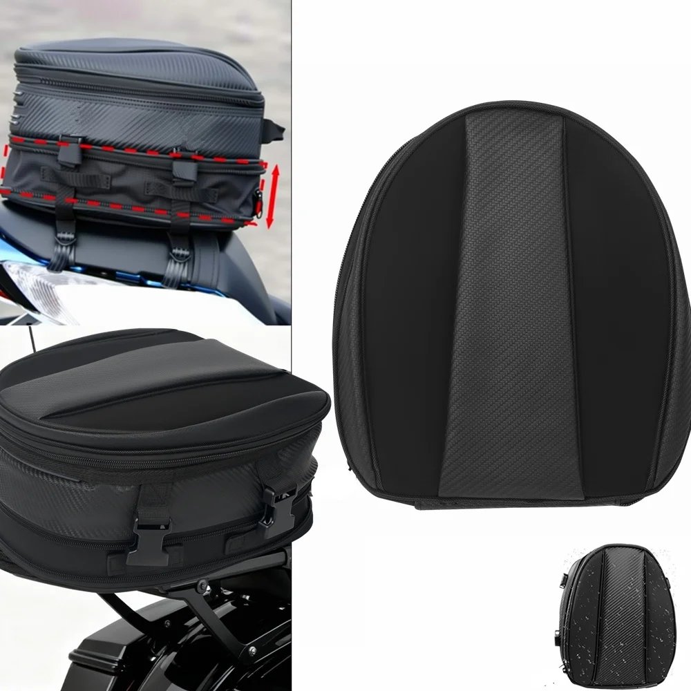Universelle Motorrad-Hecktasche Sport-Gepäcktasche Satteltasche – Immagine 3