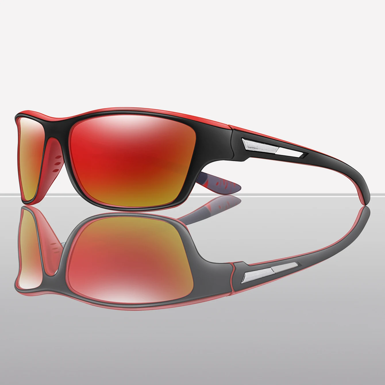 Polarisierte Fahrrad-Sonnenbrille für Herren und Damen, Outdoor-Sport – Immagine 6
