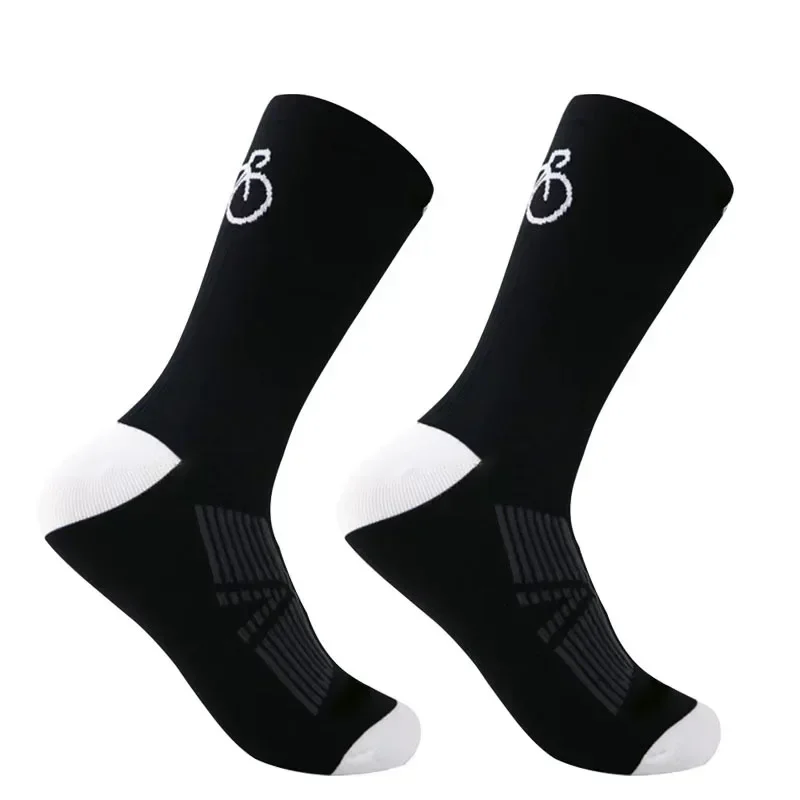 Professionelle Radsocken, MTB-Fahrradsocken, atmungsaktive, schnell trocknende Rennradsocken, Outdoor-Sport