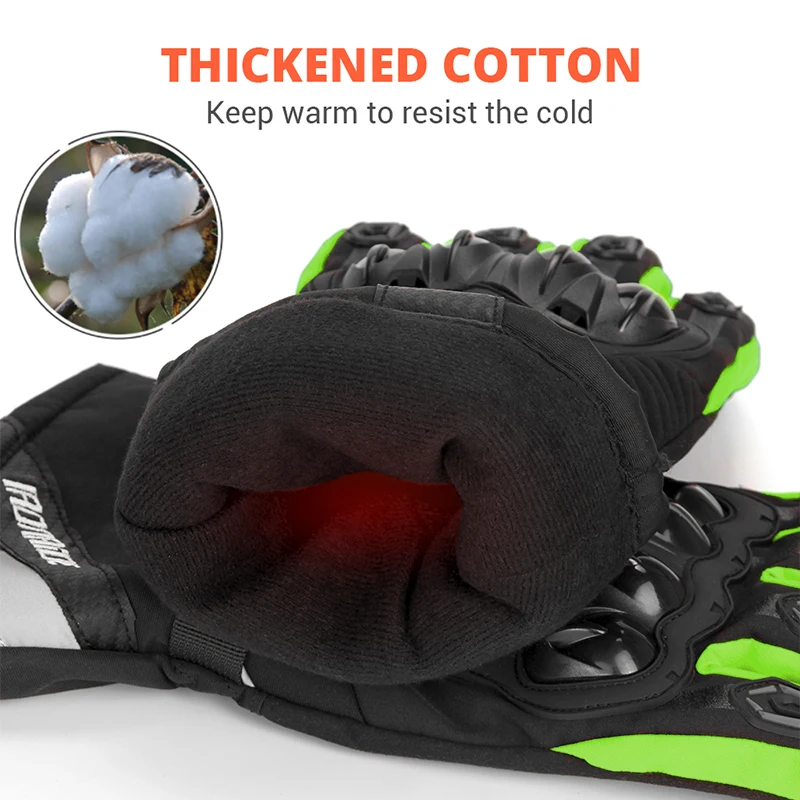 Motorrad Handschuhe Touchscreen Motocross Wasserdicht Winddicht Schutz – Bild 5