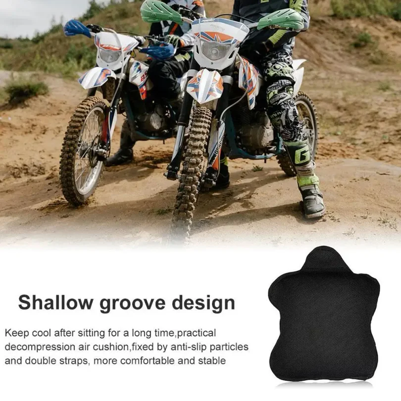 Motorrad-Gel-Sitzkissen, atmungsaktiv, Wärmeisolierung – Image 5