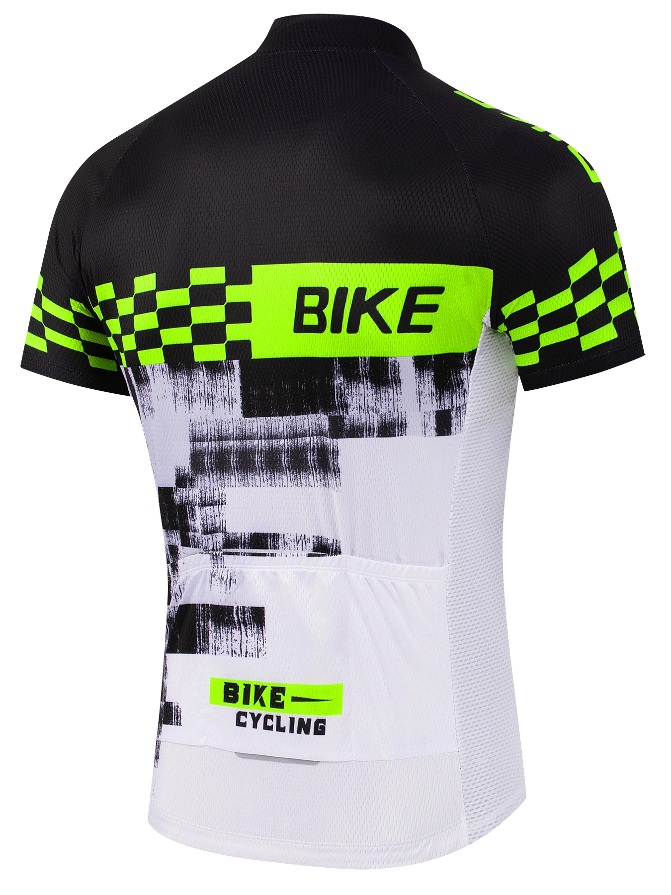 Herren Radtrikot Kurzarm Sommer Rennrad Kurzes Shirt Fahrrad-Oberteil – Immagine 6
