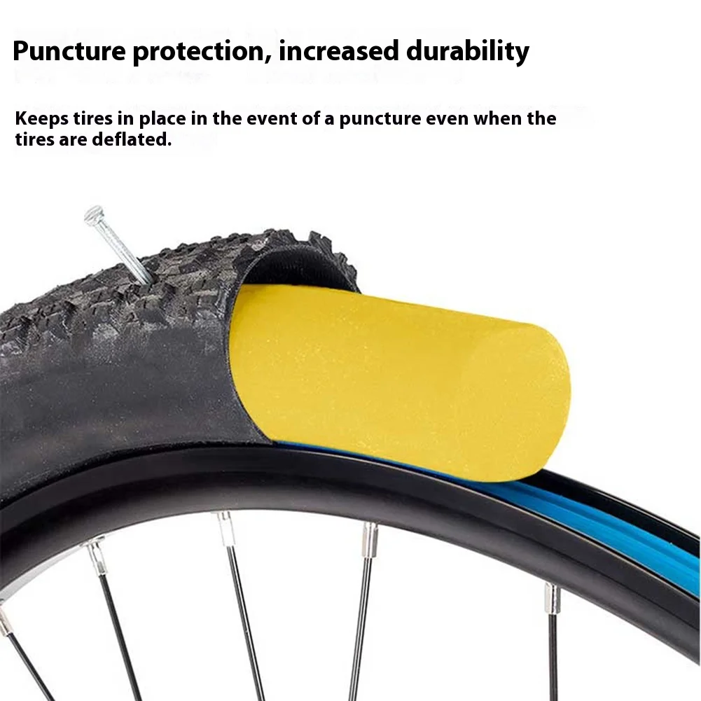 Fahrrad Reifen Einsätze Tubeless Reifen Schutz Verhindern Verletzungen – Image 3