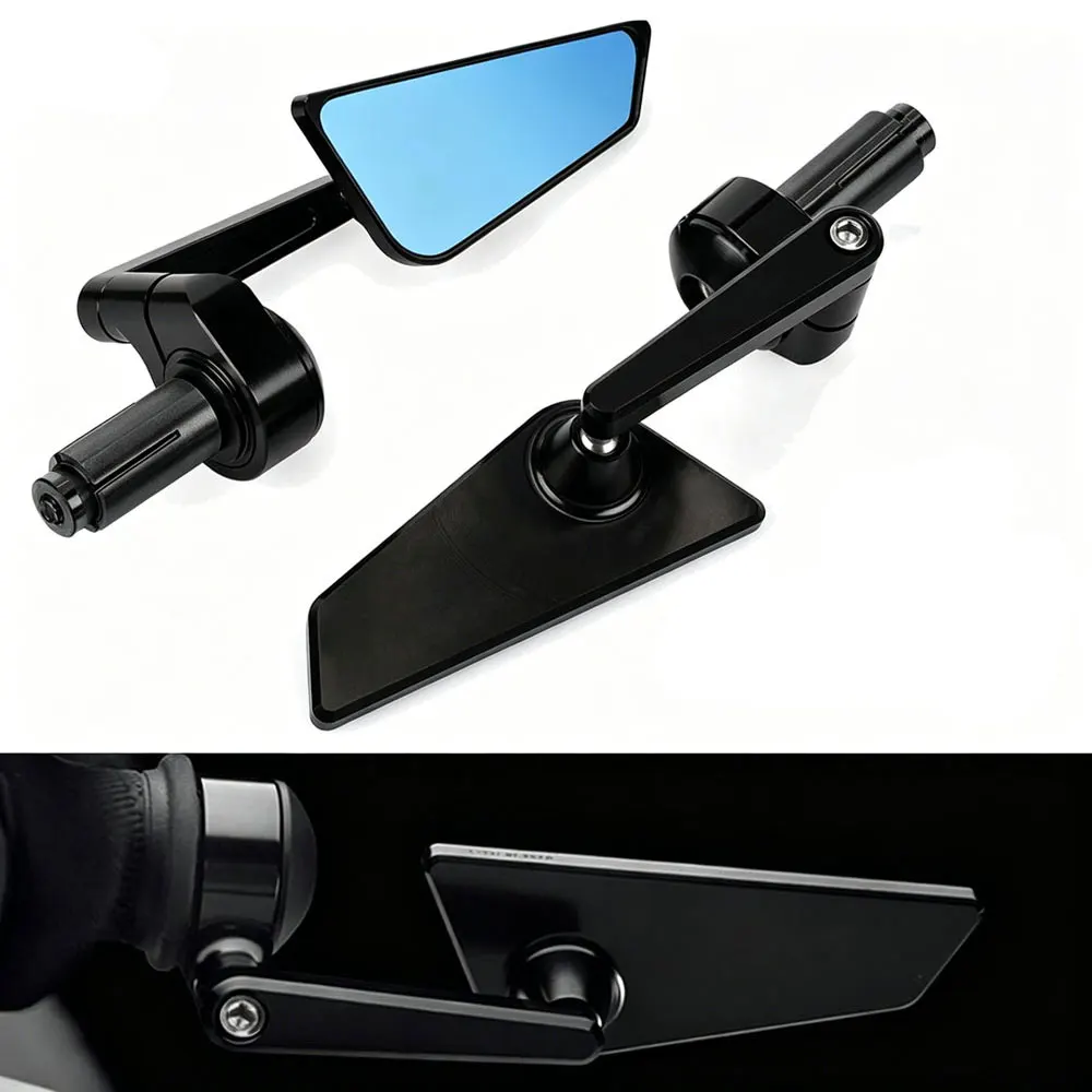 Universal Motorrad Rückspiegel Roller Bar End Lenker Spiegel Rückspiegel Zubehör