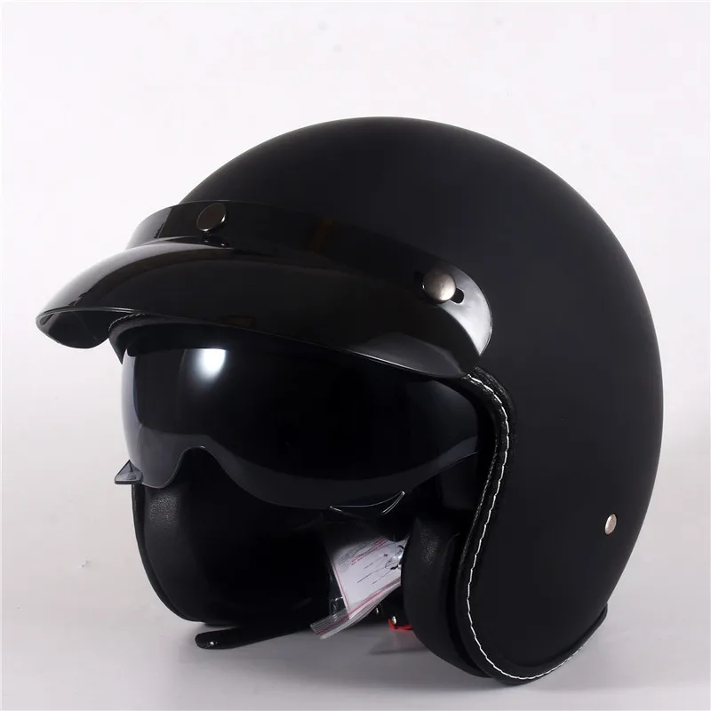 ECE DOT Neuer Casco Capacetes Motorrad Retro Vintage Motocross Helm 3/4 Open Face Roller-Helme XS L XL