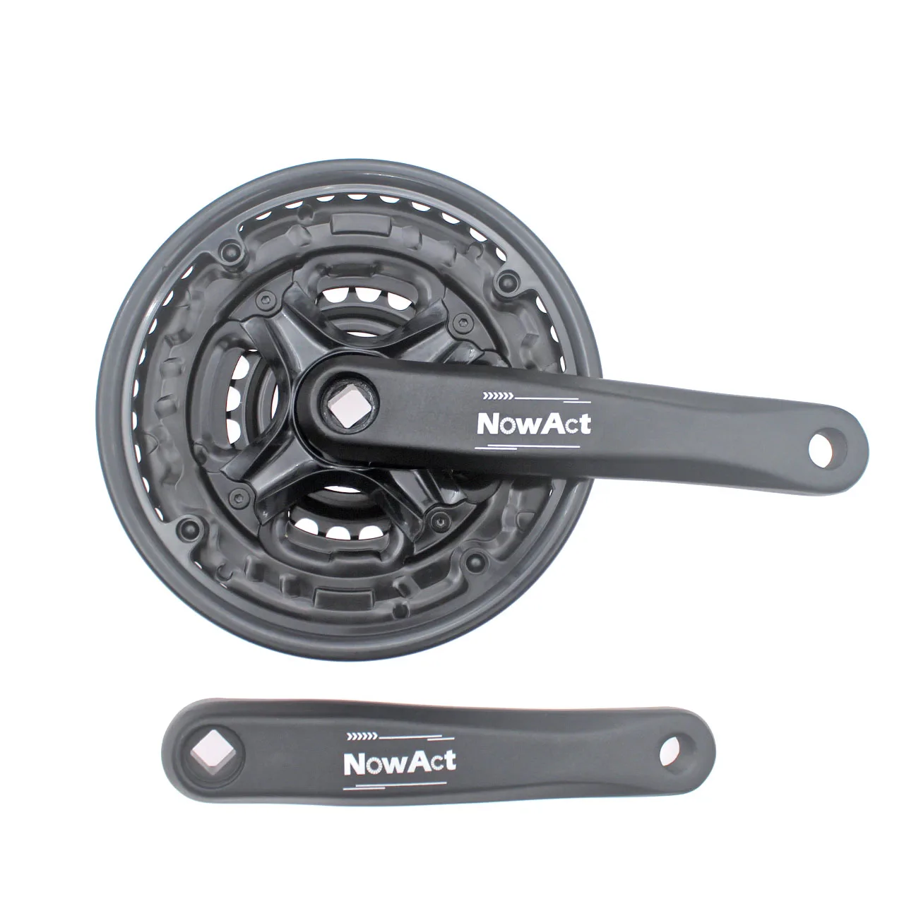 24/34/42T Kettenblatt MTB Mountainbike Kurbelgarnitur 7/8/9 Geschwindigkeit 170mm Aluminiumlegierung Kurbel