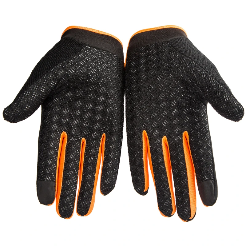 Männer Radfahren Handschuhe Volle Finger Touchscreen Motorrad Fahrrad – Image 3