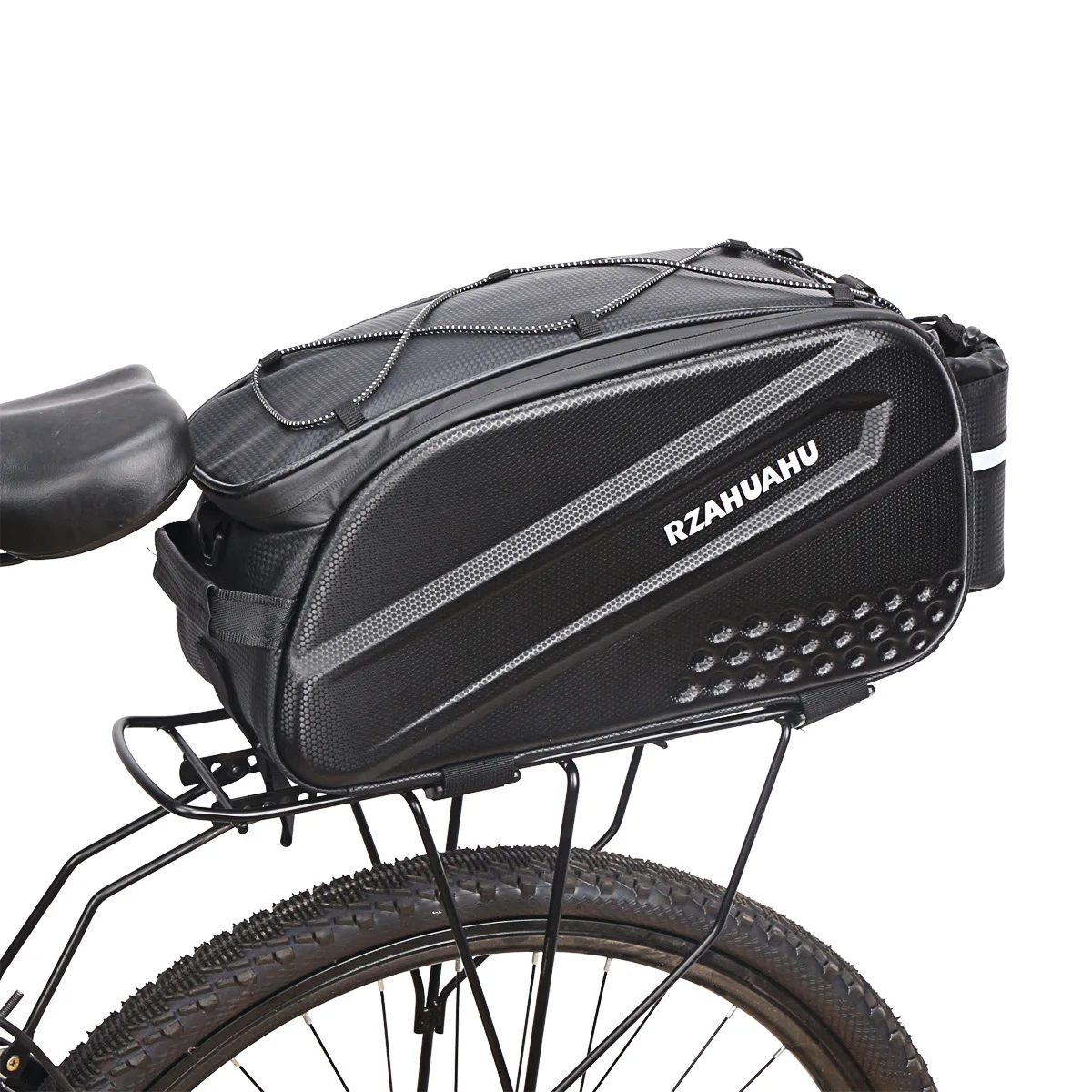 Fahrradtaschen Große Kapazität Fahrradträger Tasche Gepäck Schulter Handtasche Fahrrad Hinten Korb