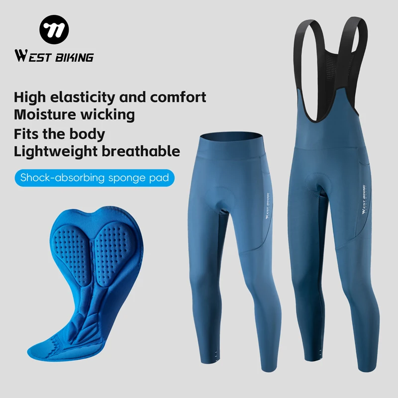Sommer-Radhose/Trägerhose, gepolsterte Strumpfhose mit Tasche, MTB-Kompressionshose, schnell trocknende