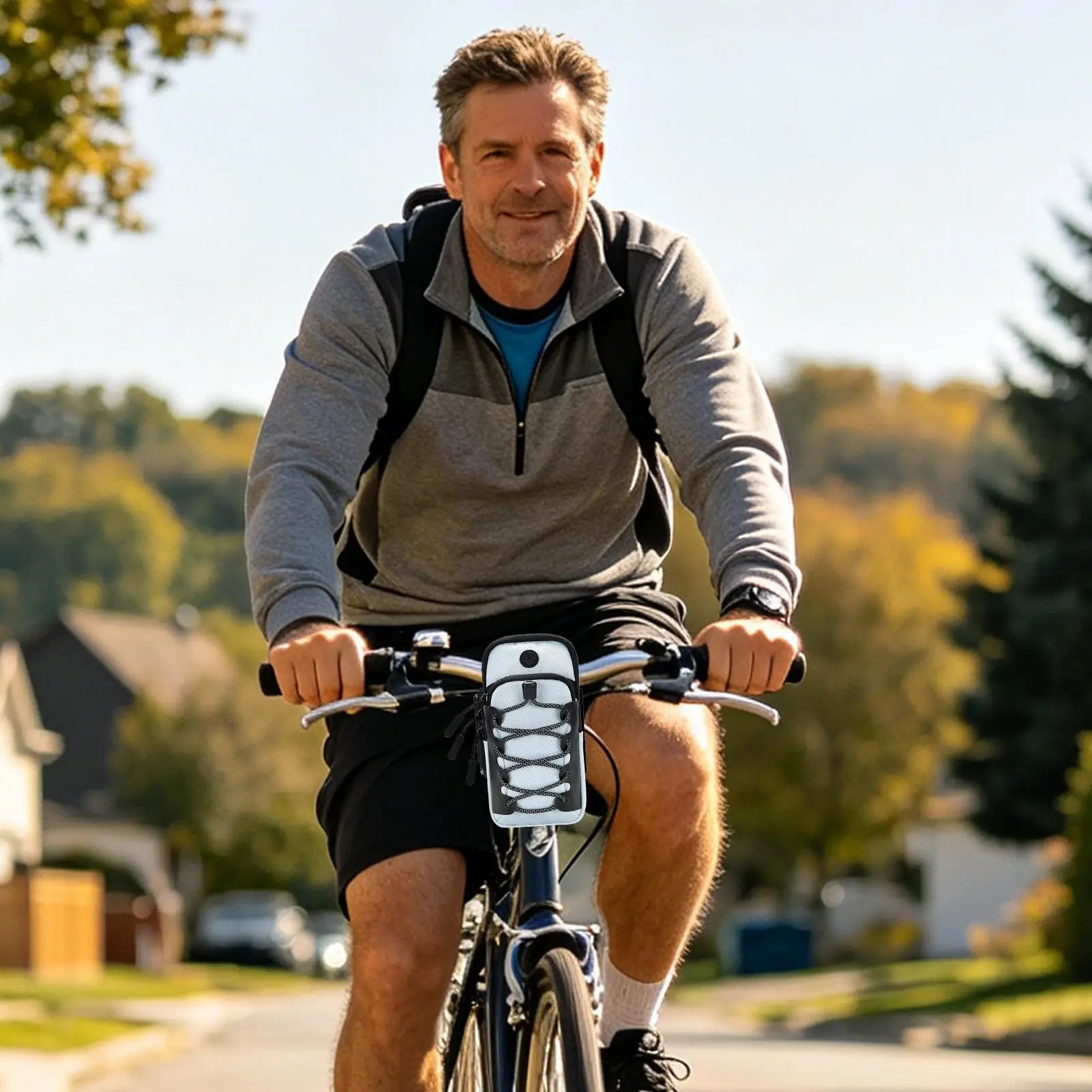 Fahrrad-Lenkertasche Fahrradtaschen Rahmentasche Multifunktionale – Bild 3