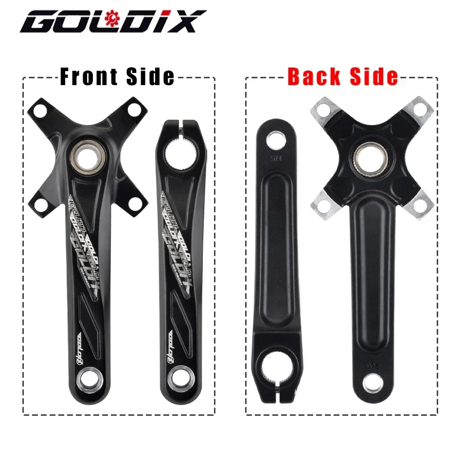 GOLDIX 104BCD MTB-Kurbelgarnitur, 165 mm, 170 mm, 175 mm Kurbel – Bild 3