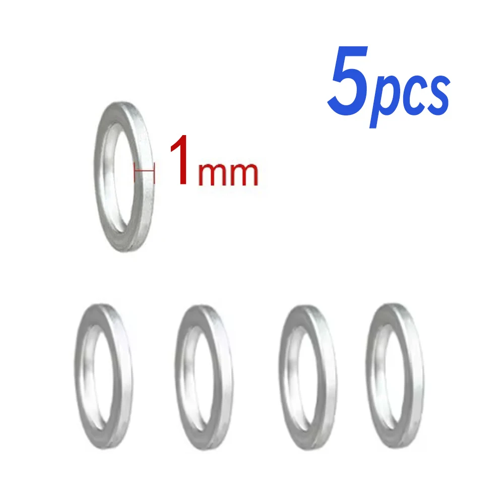 Fahrrad Kettenrad Schraube Unterlegscheibe Kettenblatt Kurbel Blot Spacer 1mm 2mm 3mm Dichtung Kurbelgarnitur