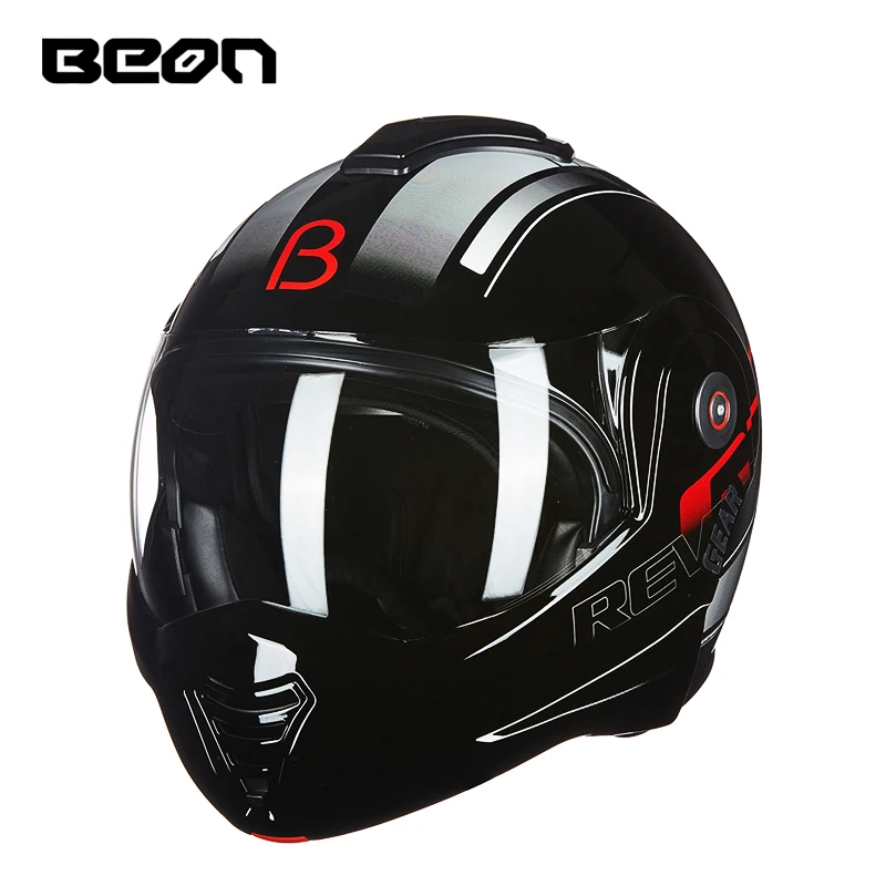 BEON Neuer Klappbarer Motorradhelm Modularer Open-Face – Bild 3