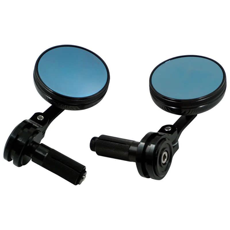 7/8'' 22mm CNC Universal Motorrad rückspiegel Griff Bar End Rearview – Bild 3