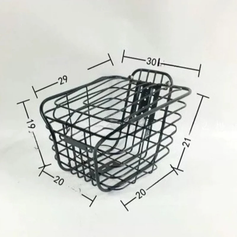 Metallischer Fahrrad-Gepäckträger, leichter Gepäckkorb für die – Image 6