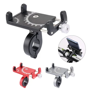 Fahrrad-Handyhalterung Universelle Metallhalterung für Mobiltelefone MTB Motorrad Ständer Fahrrad Moto Lenker
