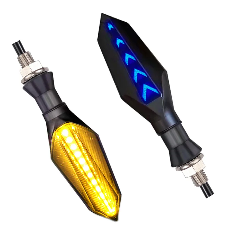 Motorrad LED Blinker Lichter Moto Rücklichter Anzeige Signal Lampe – Bild 4